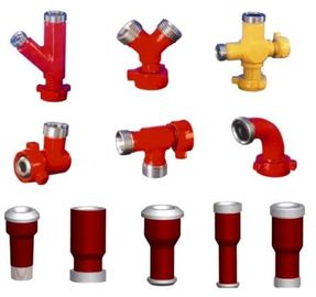 हाई प्रेशर इंटीग्रल वेलहेड फिटिंग XY Wye / Elbow / Tee U तापमान वर्ग
